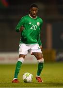 27 March 2018; Olamide Shodipo of Republic of Ireland during the UEFA U21 Championship Qualifier match between the Republic of Ireland and Azerbaijan at Tallaght Stadium in Dublin. Photo by Stephen McCarthy/Sportsfile