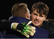 27 March 2018; Kieran O'Hara of Republic of Ireland celebrates following the UEFA U21 Championship Qualifier match between the Republic of Ireland and Azerbaijan at Tallaght Stadium in Dublin. Photo by Stephen McCarthy/Sportsfile