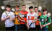 29 March 2018; In attendance, from left, Fergal Donaghy of Tyrone, Ciarán Magill of Antrim, Ciarán Watson of Down, Eoghan Cassidy of Derry, Seán Óg McGuinness of Armagh and Tom Keenan of Fermanagh at the launch of the Bank of Ireland Celtic Challenge 2018 at Iveagh Gardens in Dublin. Photo by David Fitzgerald/Sportsfile
