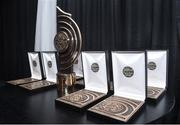 29 March 2018; A general view of the MacNamee Awards prior to the GAA MacNamee Awards at Croke Park in Dublin. Photo by Matt Browne/Sportsfile