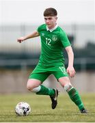 29 March 2018; Cian Lee of Republic of Ireland during the Centenary Shield match between the Republic of Ireland Schools and Northern Ireland Schools at Monaghan United FC in Gortakeegan, Monaghan. Photo by Stephen McCarthy/Sportsfile