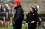 25 March 2018; Tyrone assistant manager Gavin Devlin during the Allianz Football League Division 1 Round 7 match between Tyrone and Kerry at Healy Park in Omagh, Tyrone. Photo by Brendan Moran/Sportsfile