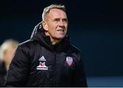 30 March 2018; Derry City manager Kenny Shiels during the SSE Airtricity League Premier Division match between Derry City and St Patrick's Athletic at the Brandywell Stadium in Derry. Photo by Oliver McVeigh/Sportsfile