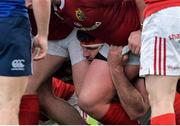 30 March 2018; Sean O'Connor of Munster in the scrum during the British & Irish Cup Quarter-Final match between Leinster A and Munster A at Energia Park in Donnybrook, Dublin. Photo by Eoin Smith/Sportsfile