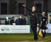 30 March 2018; Bray Wanderers manager Dave Mackey during the SSE Airtricity League Premier Division match between Bray Wanderers and Cork City at the Carlisle Grounds in Wicklow. Photo by Seb Daly/Sportsfile