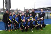 30 March 2018; Midland Warriors RFC with Leinster Rugby President Niall Rynne during the British & Irish Cup Quarter-Final match between Leinster A and Munster A at Energia Park in Donnybrook, Dublin. Photo by Ramsey Cardy/Sportsfile