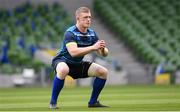 31 March 2018; Dan Leavy during the Leinster Rugby captain's run at the Aviva Stadium in Dublin. Photo by Ramsey Cardy/Sportsfile