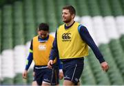 31 March 2018; Ross Byrne during the Leinster Rugby captain's run at the Aviva Stadium in Dublin. Photo by Ramsey Cardy/Sportsfile