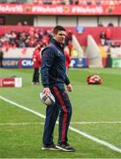 31 March 2018; Billy Holland of Munster prior to the European Rugby Champions Cup quarter-final match between Munster and RC Toulon at Thomond Park in Limerick. Photo by Diarmuid Greene/Sportsfile