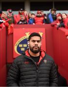 31 March 2018; Romaine Taofifenua of RC Toulon prior to the European Rugby Champions Cup quarter-final match between Munster and RC Toulon at Thomond Park in Limerick. Photo by Diarmuid Greene/Sportsfile
