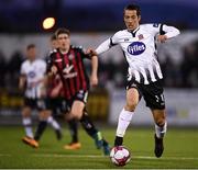 30 March 2018; Krisztian Adorjan of Dundalk during the SSE Airtricity League Premier Division match between Dundalk and Bohemians at Oriel Park in Louth. Photo by Stephen McCarthy/Sportsfile