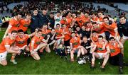 31 March 2018; Armagh players celebrate following the Allianz Football League Division 3 Final match between Armagh and Fermanagh at Croke Park in Dublin. Photo by David Fitzgerald/Sportsfile