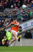 31 March 2018; Niall Grimley of Armagh takes a free during the Allianz Football League Division 3 Final match between Armagh and Fermanagh at Croke Park in Dublin. Photo by Piaras Ó Mídheach/Sportsfile