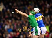 31 March 2018; Seamus Hickey of Limerick in action against Michael Breen of Tipperary during the Allianz Hurling League Division 1 semi-final match between Tipperary and Limerick at Semple Stadium in Thurles, Co Tipperary. Photo by Eóin Noonan/Sportsfile