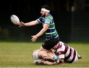 31 March 2018; Killian Breen of Gorey is tackled by Pino Moise and Louise Kilcoyne of Tullow during the Bank of Ireland Provincial Towns Cup Round 3 match between Gorey and Tullow at Gorey RFC in Wexford. Photo by Matt Browne/Sportsfile