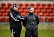 31 March 2018; Tipperary selectors Brian Lacey and Shane Stapleon before the Allianz Football League Roinn 2 Round 6 match between Down and Tipperary at Páirc Esler in Newry, Co Down. Photo by Oliver McVeigh/Sportsfile