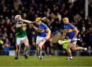 31 March 2018; Donagh Maher of Tipperary in action against Kyle Hayes of Limerick during the Allianz Hurling League Division 1 semi-final match between Tipperary and Limerick at Semple Stadium in Thurles, Co Tipperary. Photo by Eóin Noonan/Sportsfile
