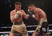 31 March 2018; Ryan Burnett, left, in action against Yonfrez Parejo during their WBA World Bantamweight bout at Principality Stadium in Cardiff, Wales. Photo by Lawrence Lustig / Matchroom Boxing via Sportsfile