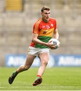31 March 2018; Jordan Morrissey of Carlow during the Allianz Football League Division 4 Final match between Carlow and Laois at Croke Park in Dublin. Photo by David Fitzgerald/Sportsfile