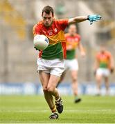 31 March 2018; Seán Gannon of Carlow during the Allianz Football League Division 4 Final match between Carlow and Laois at Croke Park in Dublin. Photo by David Fitzgerald/Sportsfile