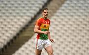 31 March 2018; Brendan Murphy of Carlow during the Allianz Football League Division 4 Final match between Carlow and Laois at Croke Park in Dublin. Photo by David Fitzgerald/Sportsfile