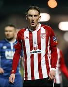 30 March 2018; Ronan Curtis of Derry City during the SSE Airtricity League Premier Division match between Derry City and St Patrick's Athletic at the Brandywell Stadium in Derry. Photo by Oliver McVeigh/Sportsfile
