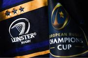 1 April 2018; A Leinster jersey hangs in the dressing room ahead of the European Rugby Champions Cup quarter-final match between Leinster and Saracens at the Aviva Stadium in Dublin. Photo by Ramsey Cardy/Sportsfile