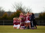1 April 2018; Galway players pose for their team picture ahead of the Lidl Ladies Football National League Division 1 Round 7 match between Galway and Cork at Clonberne GAA Pitch in Ballinasloe, Co Galway. Photo by Eóin Noonan/Sportsfile