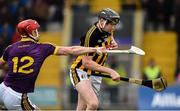 1 April 2018; Walter Walsh of Kilkenny in action against Lee Chin of Wexford during the Allianz Hurling League Division 1 semi-final match between Wexford and Kilkenny at Innovate Wexford Park in Wexford. Photo by Matt Browne/Sportsfile