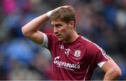 1 April 2018; Gary O'Donnell of Galway dejected after the Allianz Football League Division 1 Final match between Dublin and Galway at Croke Park in Dublin. Photo by Piaras Ó Mídheach/Sportsfile