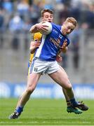 1 April 2018; Adrian Cole of Cavan in action against Niall McInerney of Roscommon during the Allianz Football League Division 2 Final match between Cavan and Roscommon at Croke Park in Dublin. Photo by Piaras Ó Mídheach/Sportsfile