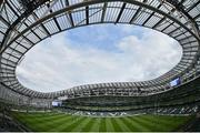 1 April 2018; A general view of the Aviva Stadium ahead of the European Rugby Champions Cup quarter-final match between Leinster and Saracens at the Aviva Stadium in Dublin. Photo by Sam Barnes/Sportsfile