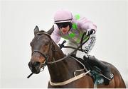 2 April 2018; Getabird, with Paul Townend up, on their way to winning the Rathbarry & Glenview Studs Novice Hurdle on Day 2 of the Fairyhouse Easter Festival at Fairyhouse Racecourse in Meath. Photo by Seb Daly/Sportsfile