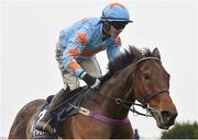 2 April 2018; Un De Sceaux, with Paul Townend up, on their way to winning the Devenish Steeplechase on Day 2 of the Fairyhouse Easter Festival at Fairyhouse Racecourse in Meath. Photo by Seb Daly/Sportsfile