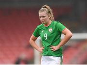2 April 2018; Saoirse Noonan of Republic of Ireland following the UEFA Women's 19 European Championship Elite Round Qualifier match between Republic of Ireland and Austria at Turners Cross in Cork. Photo by Eóin Noonan/Sportsfile