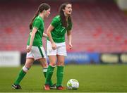 2 April 2018; Alex Kavanagh of Republic of Ireland  during the UEFA Women's 19 European Championship Elite Round Qualifier match between Republic of Ireland and Austria at Turners Cross in Cork. Photo by Eóin Noonan/Sportsfile