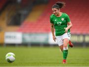 2 April 2018; Naima Chemaou of Republic of Ireland  during the UEFA Women's 19 European Championship Elite Round Qualifier match between Republic of Ireland and Austria at Turners Cross in Cork. Photo by Eóin Noonan/Sportsfile