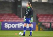 2 April 2018; Erica Turner of Republic of Ireland ahead of the UEFA Women's 19 European Championship Elite Round Qualifier match between Republic of Ireland and Austria at Turners Cross in Cork. Photo by Eóin Noonan/Sportsfile