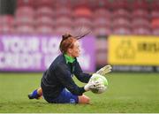 2 April 2018; Naoisha McAloon of Republic of Ireland  ahead of the UEFA Women's 19 European Championship Elite Round Qualifier match between Republic of Ireland and Austria at Turners Cross in Cork. Photo by Eóin Noonan/Sportsfile