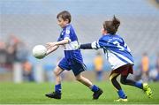 3 April 2018; Charlie Byrne of St Monachas in action against Duireann Dowdall of Eire Og during Day 1 of the The Go Games Provincial days in partnership with Littlewoods Ireland at Croke Park in Dublin. Photo by David Fitzgerald/Sportsfile