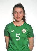 3 April 2018; Sadbh Doyle of Republic of Ireland during Republic of Ireland Women's U19 Squad Portraits, Fota Island Resort, Cork. Photo by Eóin Noonan/Sportsfile