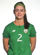 3 April 2018; Lauryn O’Callaghan of Republic of Ireland during Republic of Ireland Women's U19 Squad Portraits, Fota Island Resort, Cork. Photo by Eóin Noonan/Sportsfile