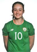 3 April 2018; Megan Mackey of Republic of Ireland during Republic of Ireland Women's U19 Squad Portraits, Fota Island Resort, Cork. Photo by Eóin Noonan/Sportsfile