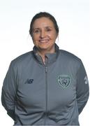 3 April 2018; Barbara Birmingham, Kit manager during Republic of Ireland Women's U19 Squad Portraits, Fota Island Resort, Cork. Photo by Eóin Noonan/Sportsfile