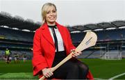 3 April 2018; Littlewoods Ireland today launched the GAA Go Games Provincial Days with their ambassadors; former All Ireland Champion with Cork Anna Geary and Waterford hurler Austin Gleeson. This is the second year that Littlewoods Ireland have been involved in this once-in-a-lifetime opportunity to give children all over the country the chance to play in Croke Park Stadium. The initiative will see over 4,000 children from Leinster and Munster take part in mini versions of hurling and football blitzes at Croke Park over the course of a week during the Easter holidays. The Go Games Provincial Days for Ulster and Connacht will take place in September. Pictured is former All Ireland Champion with Cork Anna Geary at Croke Park, in Dublin. Photo by Sam Barnes/Sportsfile