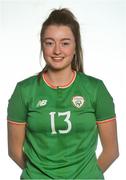 3 April 2018; Danielle Burke of Republic of Ireland during Republic of Ireland Women's U19 Squad Portraits, Fota Island Resort, Cork. Photo by Eóin Noonan/Sportsfile