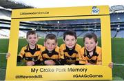 3 April 2018; Players from Rathnure GAA, Co Wexford, during Day 1 of the The Go Games Provincial days in partnership with Littlewoods Ireland at Croke Park in Dublin. Photo by Sam Barnes/Sportsfile