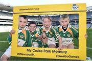 3 April 2018; Players from Crookedwood GAA, Co Westmeath, during Day 1 of the The Go Games Provincial days in partnership with Littlewoods Ireland at Croke Park in Dublin. Photo by Sam Barnes/Sportsfile