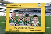 3 April 2018; Players from Crookedwood GAA, Co Westmeath, during Day 1 of the The Go Games Provincial days in partnership with Littlewoods Ireland at Croke Park in Dublin. Photo by Sam Barnes/Sportsfile