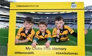 3 April 2018; Players from Rathnure GAA, Co Wexford, during Day 1 of the The Go Games Provincial days in partnership with Littlewoods Ireland at Croke Park in Dublin. Photo by Sam Barnes/Sportsfile